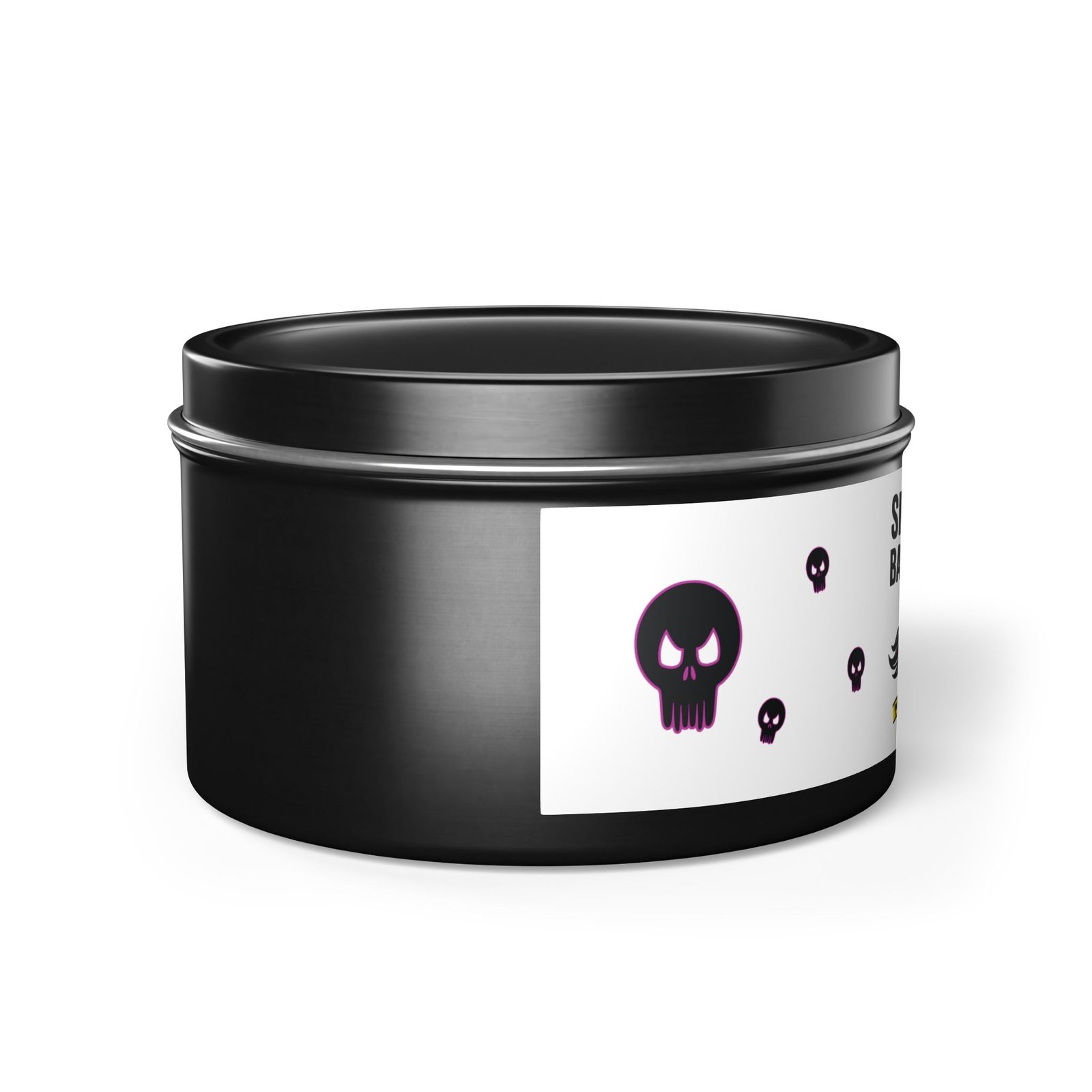 Tin Candle - 'Smells Like Bad Decisions' Scented Tin Candle with Skull Design - Image 30