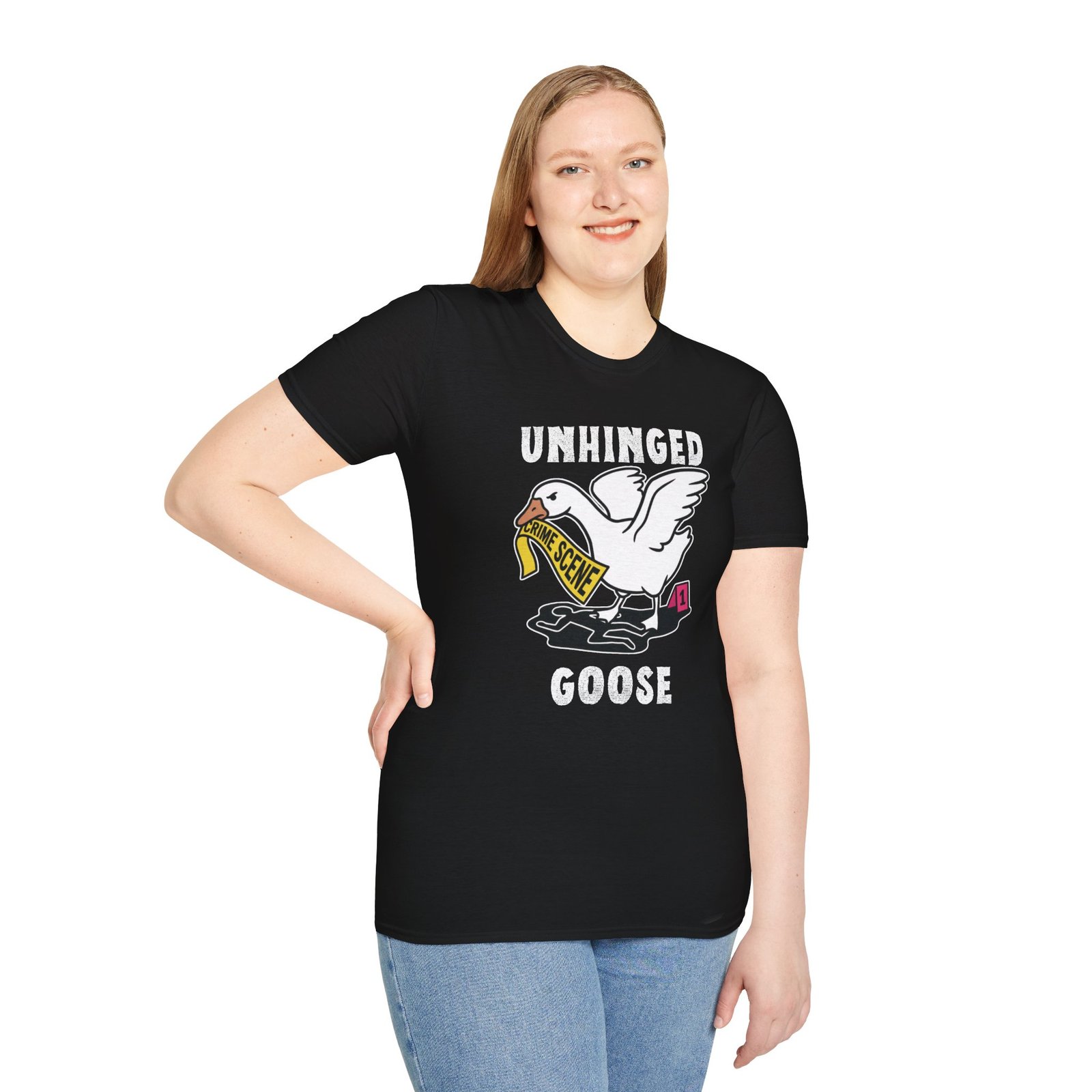 True Crime T-Shirt - Crime Scene - Unhinged Goose - Choice of Colors - Outlaw Babes - Image 5