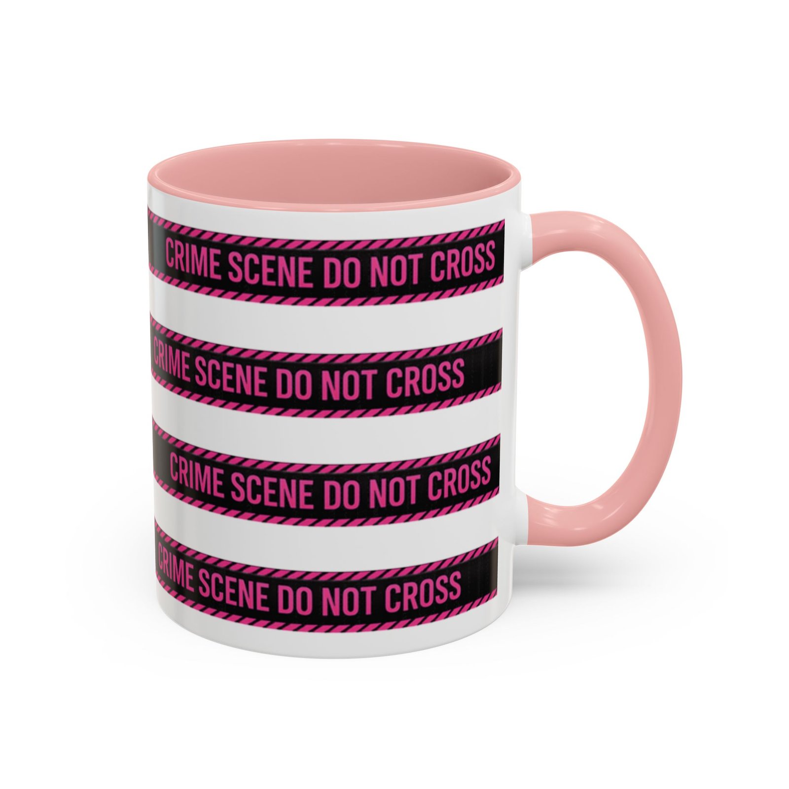 True 'Crime Scene' Tape - 'Do Not Cross' - Coffee Mug Funny - Coffee Cup (11/15oz) - Image 6