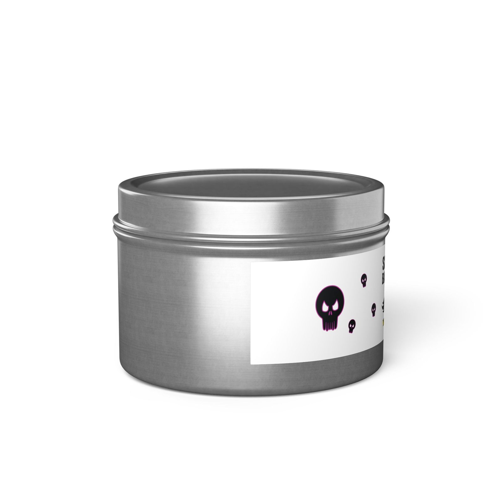 Tin Candle - 'Smells Like Bad Decisions' Scented Tin Candle with Skull Design - Image 114