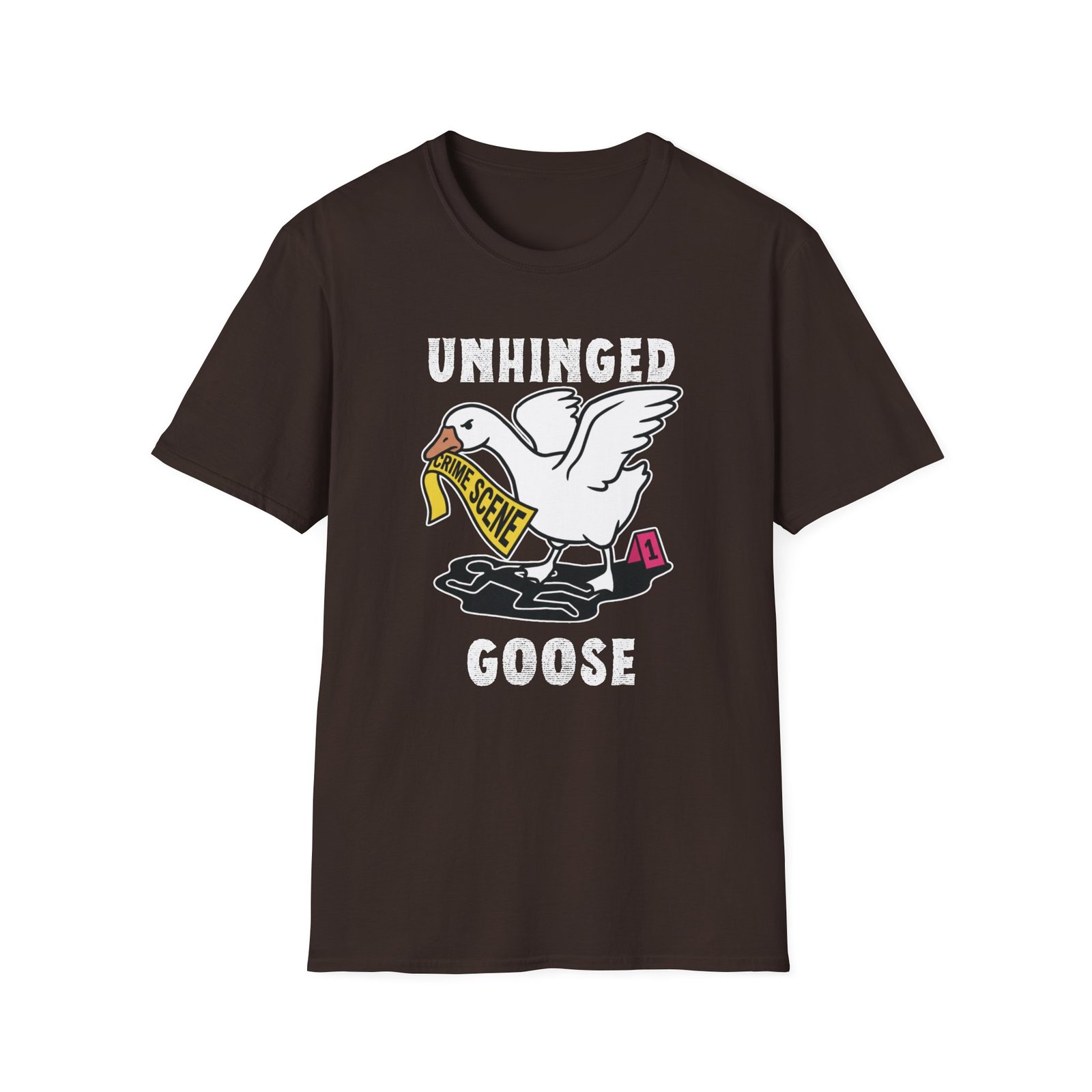 True Crime T-Shirt - Crime Scene - Unhinged Goose - Choice of Colors - Outlaw Babes - Image 8