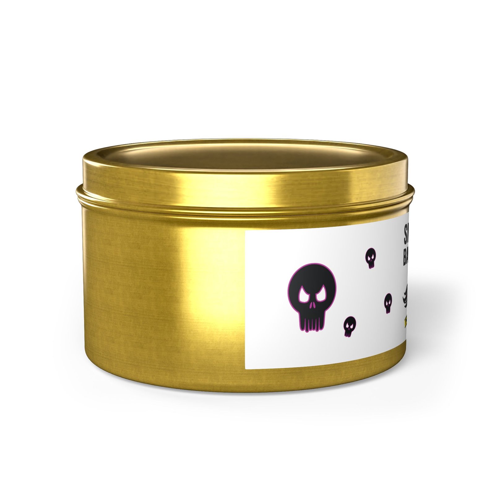 Tin Candle - 'Smells Like Bad Decisions' Scented Tin Candle with Skull Design - Image 38