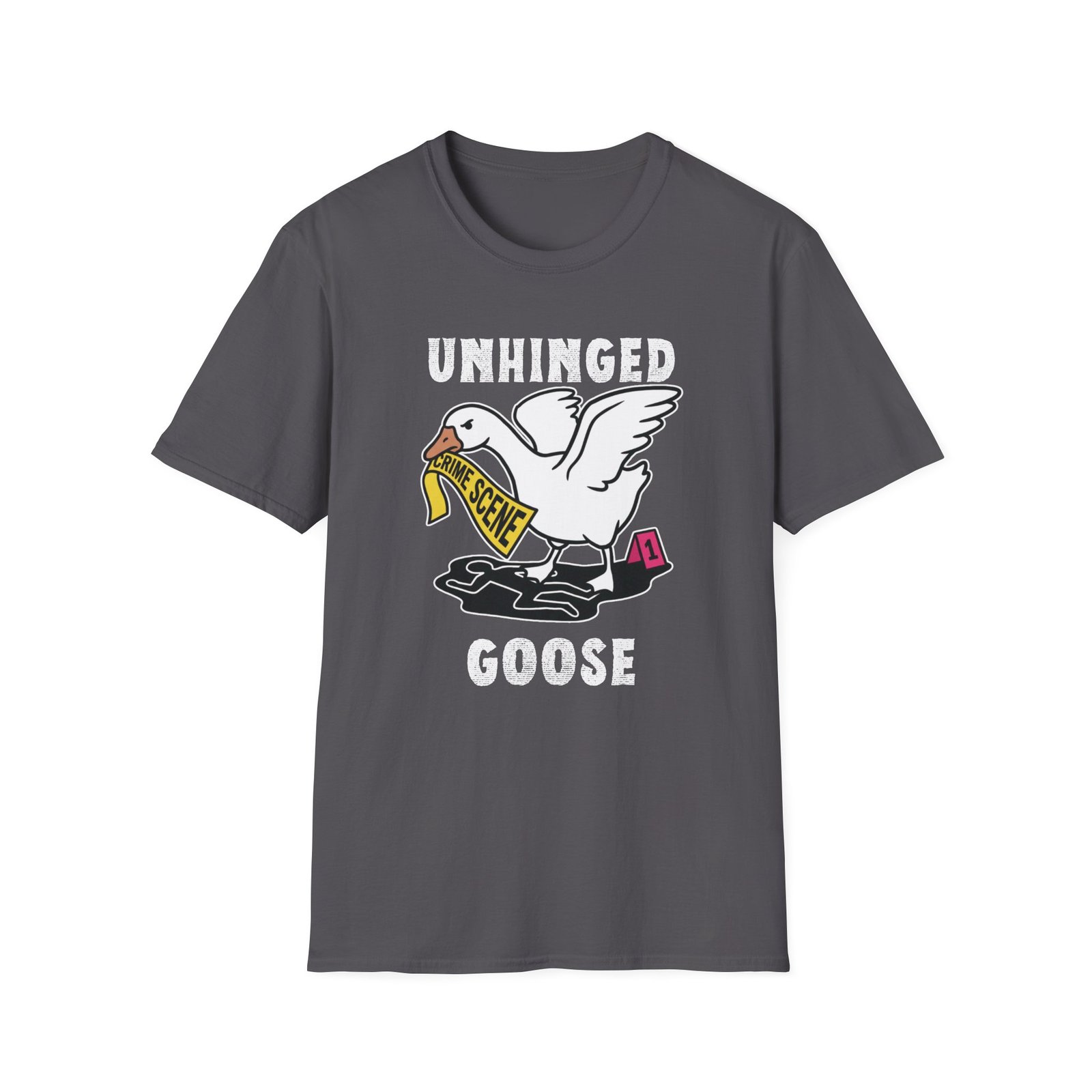 True Crime T-Shirt - Crime Scene - Unhinged Goose - Choice of Colors - Outlaw Babes - Image 12