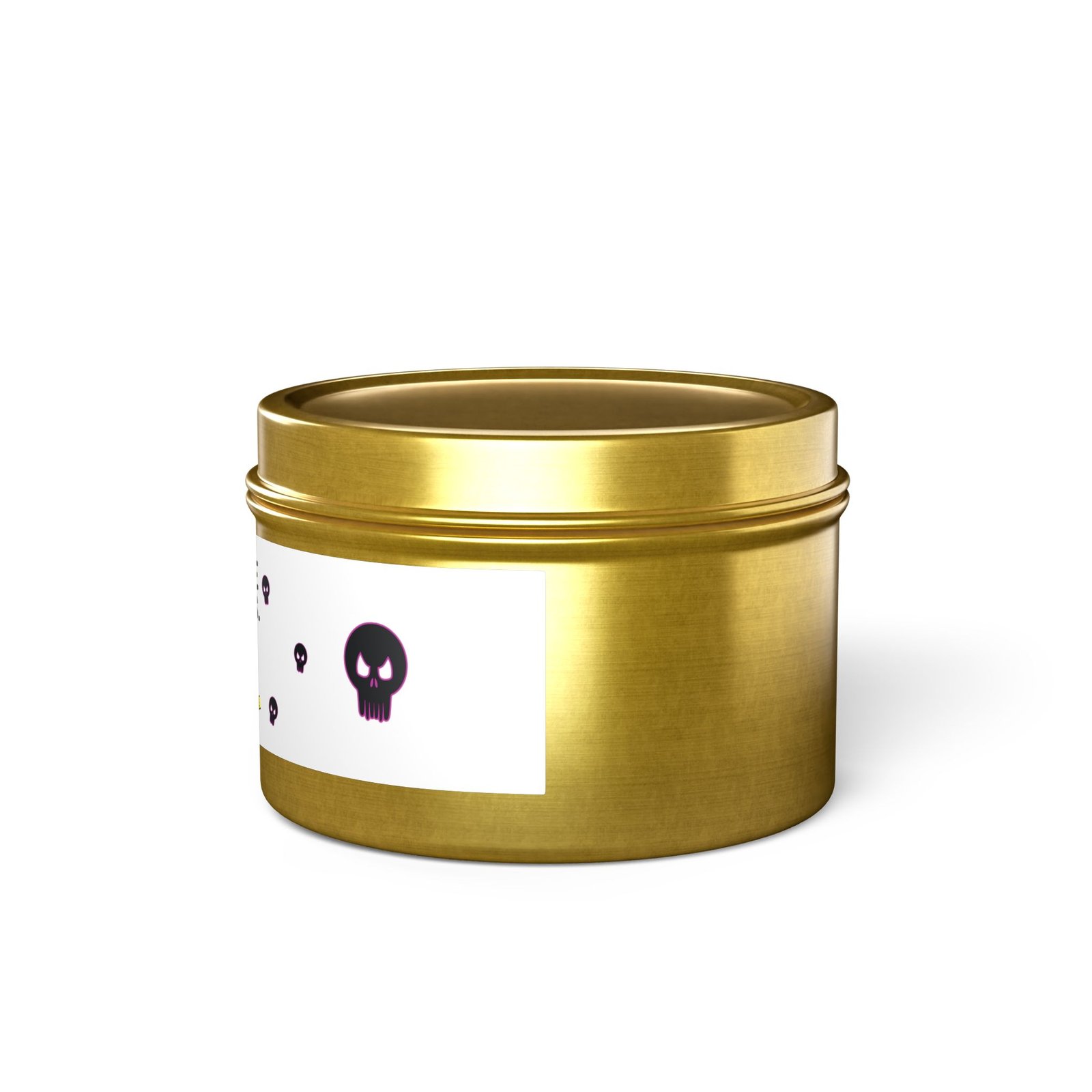 Tin Candle - 'Smells Like Bad Decisions' Scented Tin Candle with Skull Design - Image 107