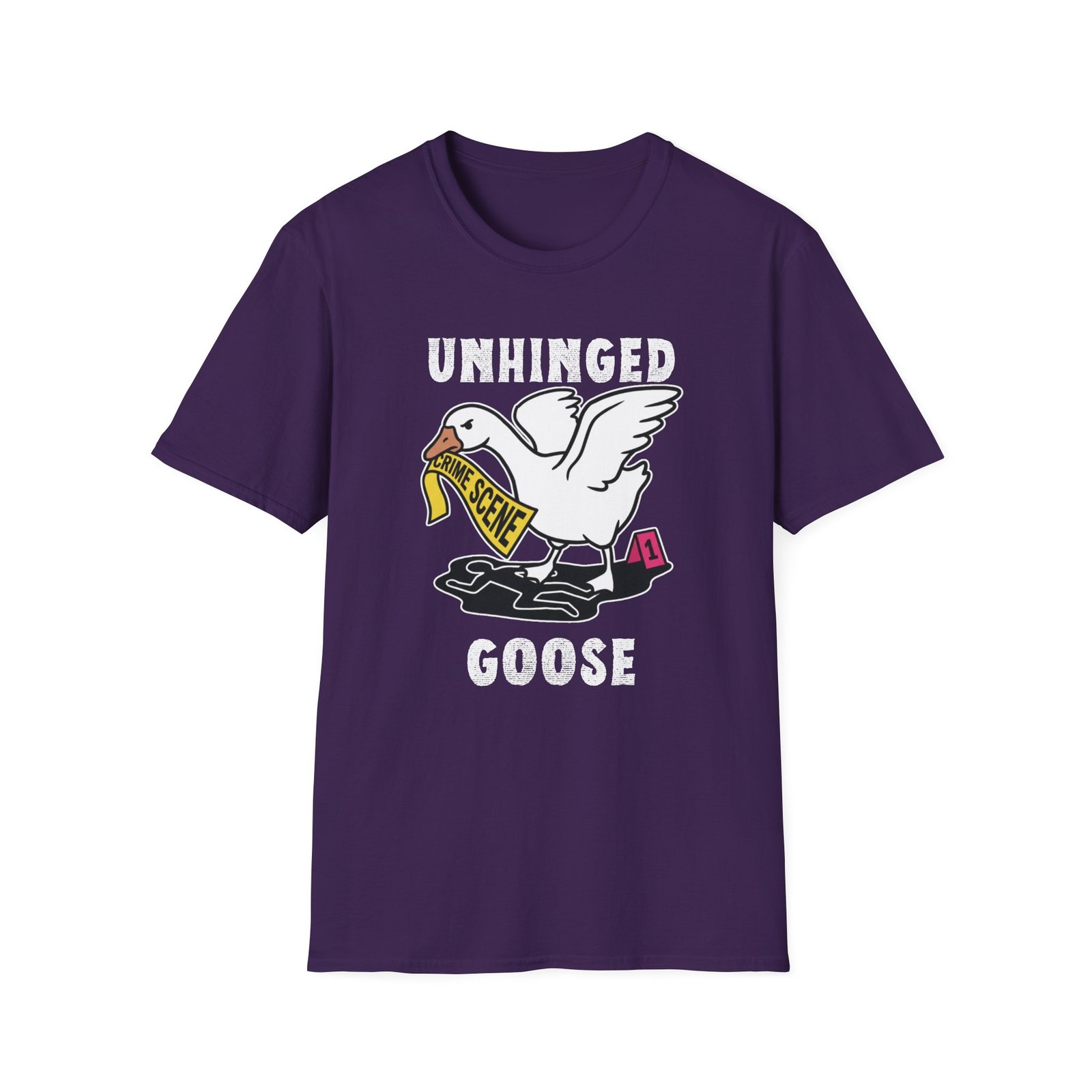 True Crime T-Shirt - Crime Scene - Unhinged Goose - Choice of Colors - Outlaw Babes - Image 13