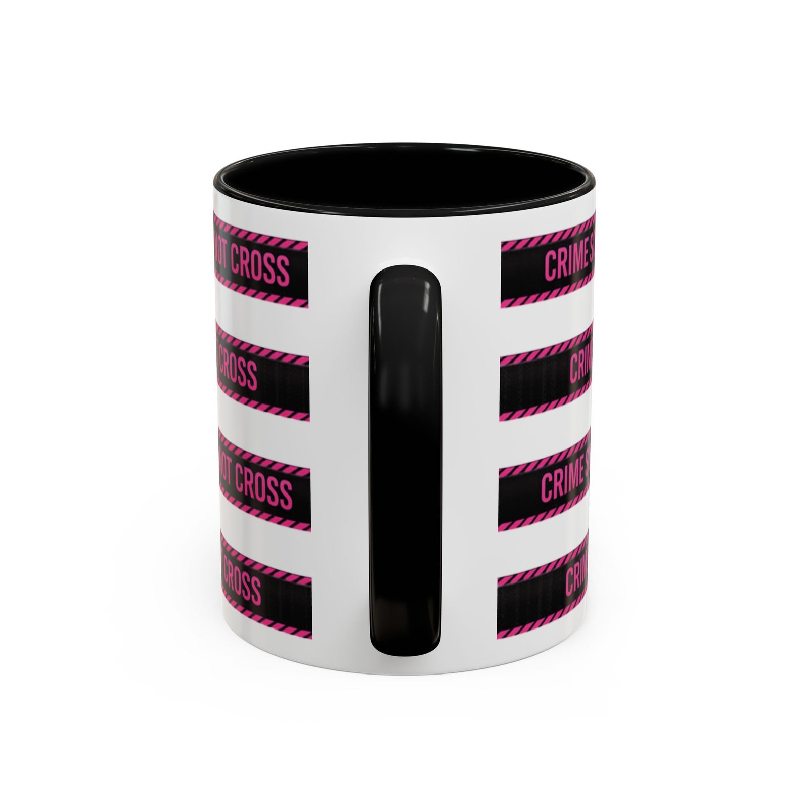 True 'Crime Scene' Tape - 'Do Not Cross' - Coffee Mug Funny - Coffee Cup (11/15oz) - Image 4