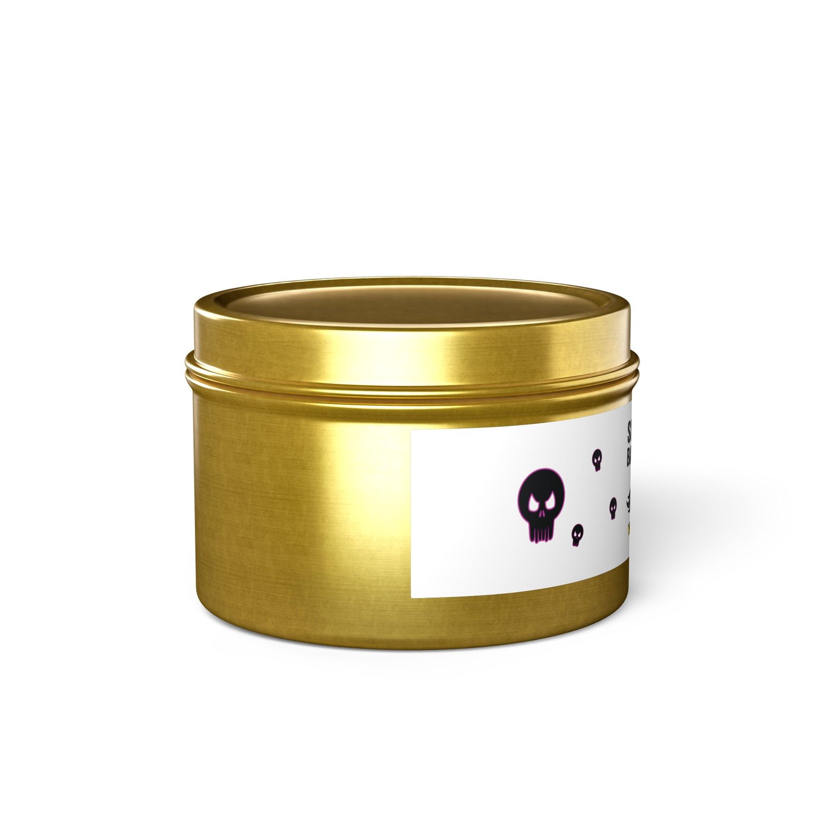 Tin Candle - 'Smells Like Bad Decisions' Scented Tin Candle with Skull Design - Image 34